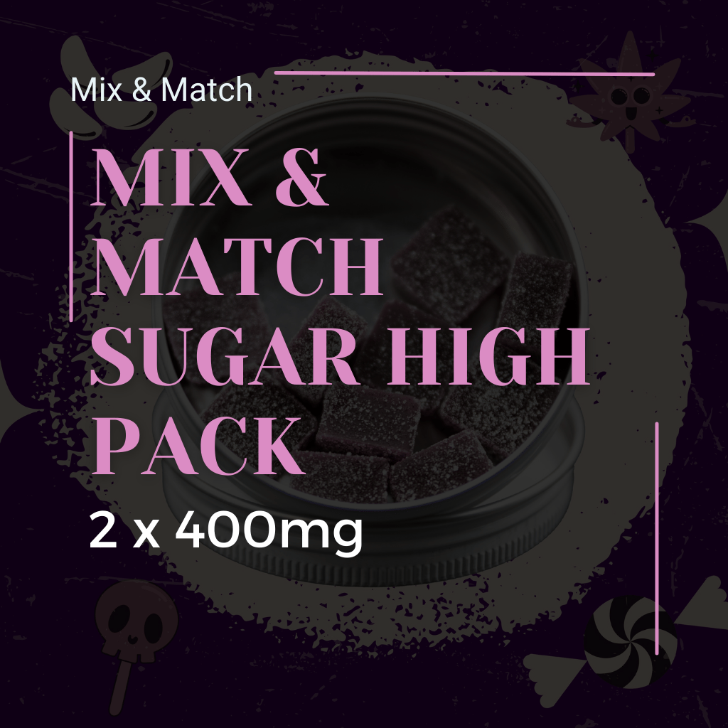 Mix and Match 2 Sugar High Edibles - 400mg THC