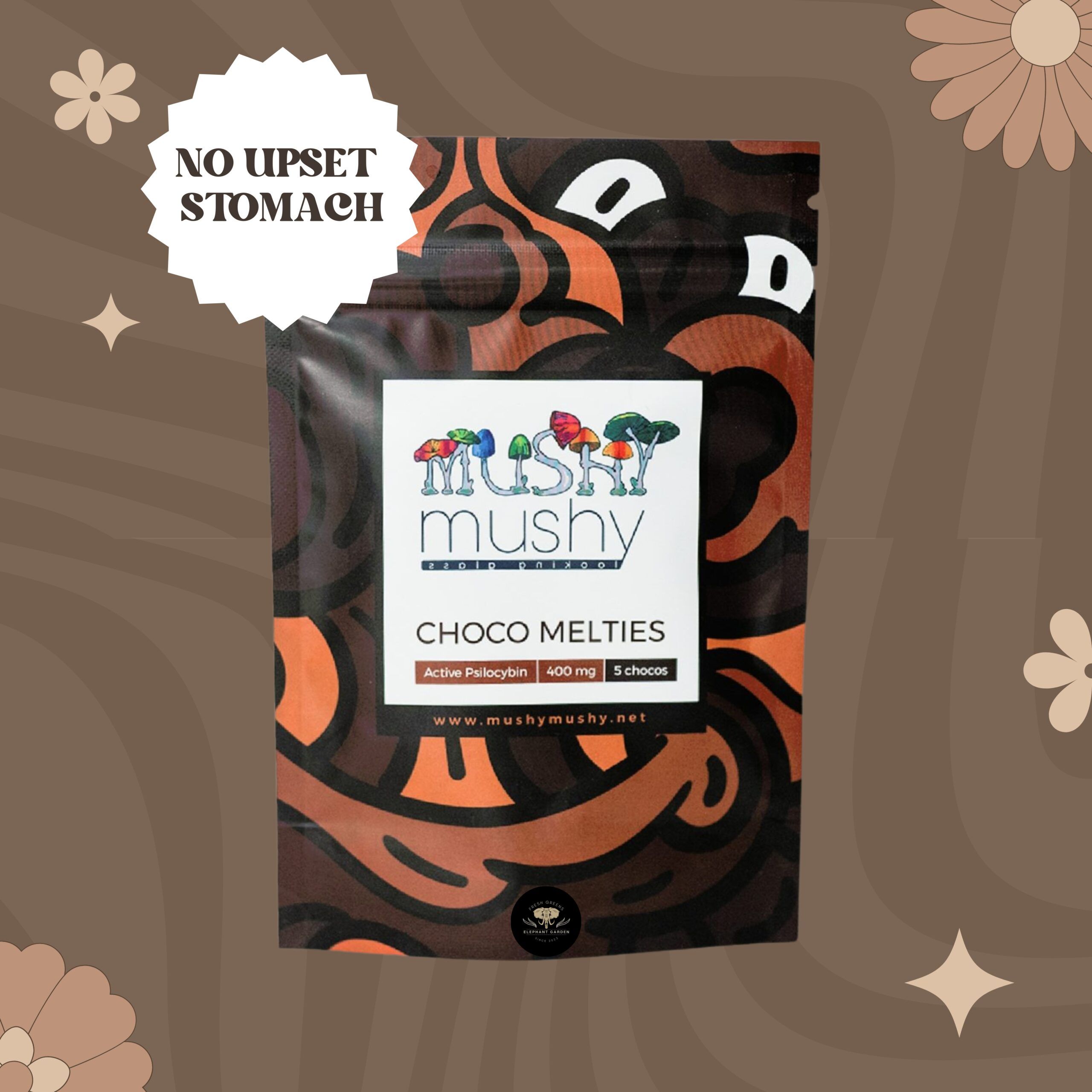 Mushy Mushy - Choco Melties - Chocolate - 2000 mg