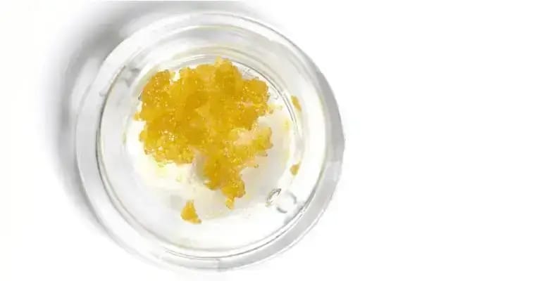 It's special because the living resin is created from fresh and uncured marijuana plants that have been flash-frozen right after harvest.  