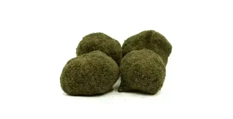 Moonrock weed is made by dipping weed buds in a concentrate and then dusting it off with kief.