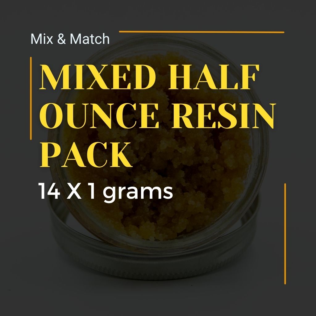 Mixed Half Ounce Live Resin Pack - (14 x 1g)