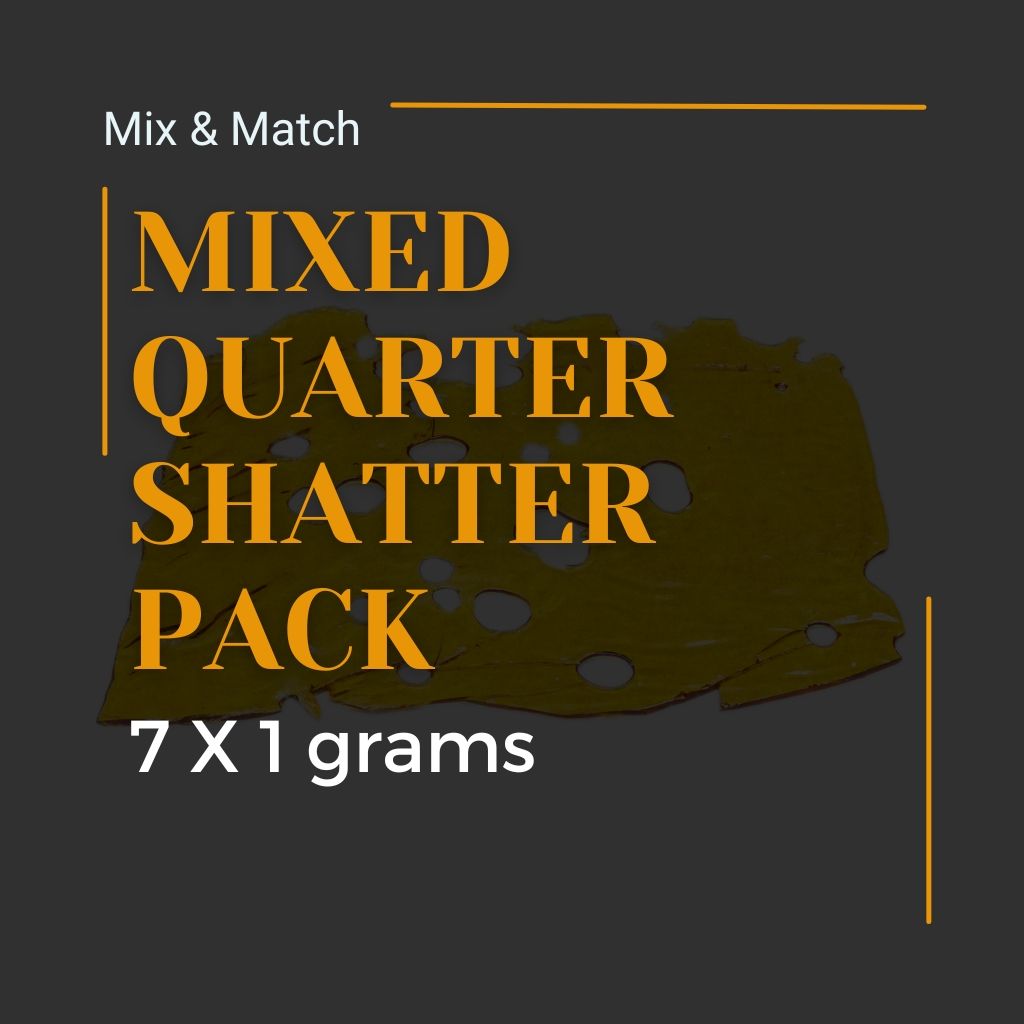 Mixed Quarter Shatter Pack - (7 x 1g)