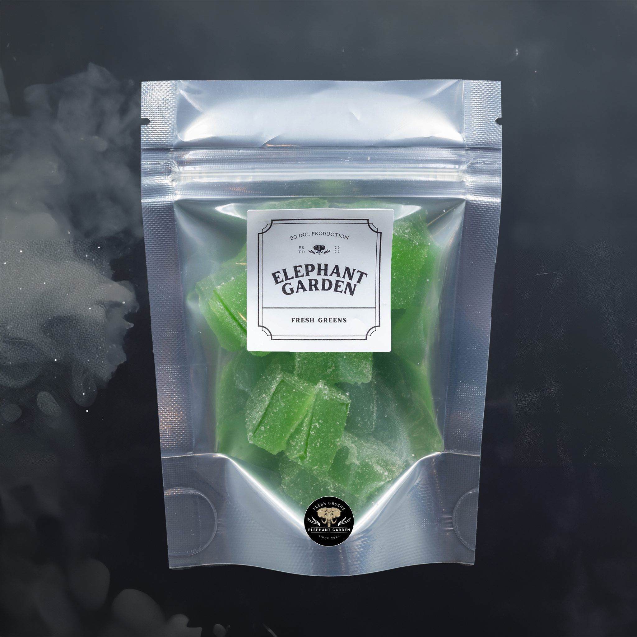 Buy Green Apple 1000mg at Elephant Garden Co Weed Dispensary Burn Test 5 21 2024 2