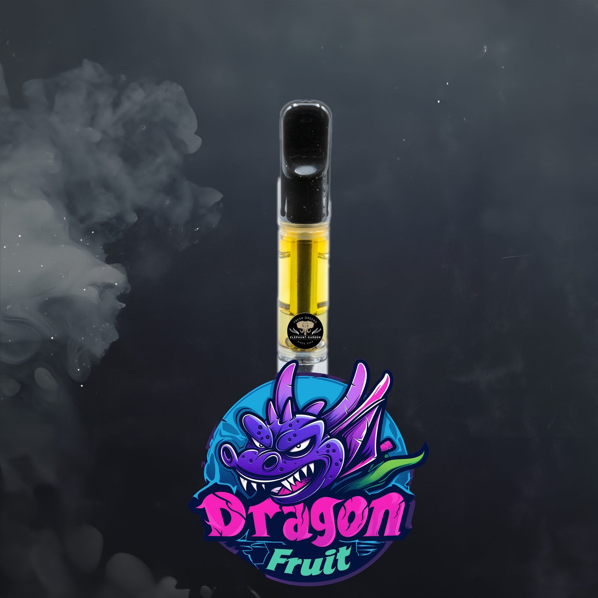 Buy Dragon fruit Vape at Elephant Garden Co Weed Dispensary Burn Test 5 21 2024 3