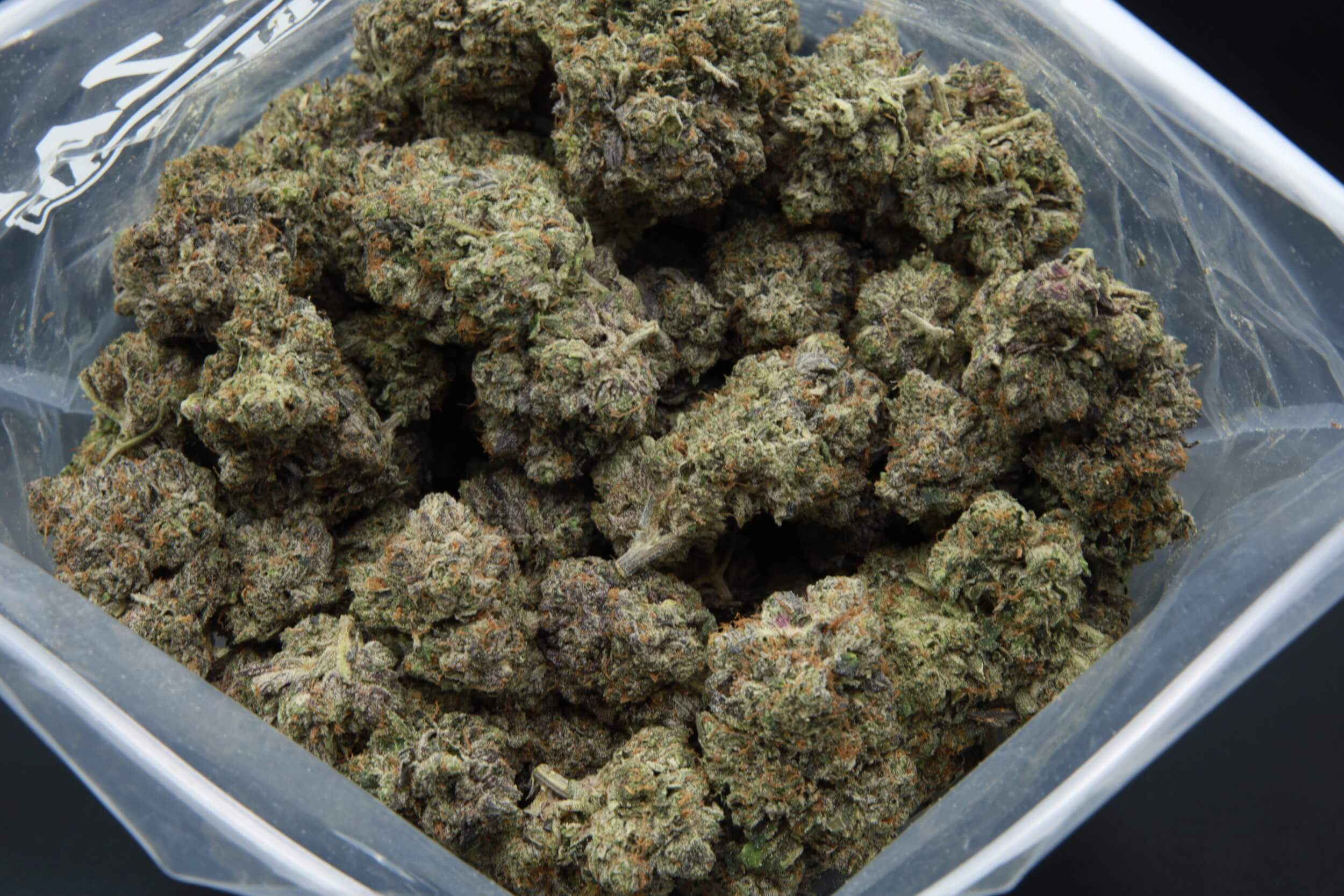 Bag of 91 Octane cannabis from Elephant Garden