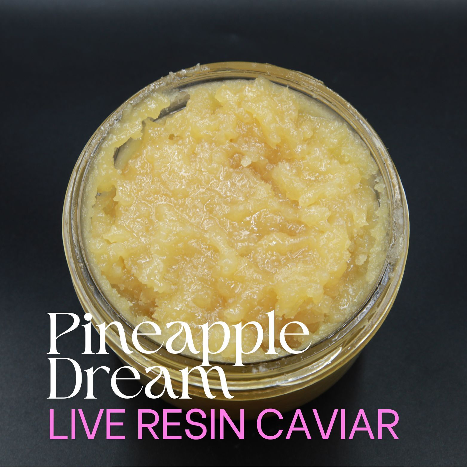 Pineapple Dream live resin caviar from Elephant Garden.