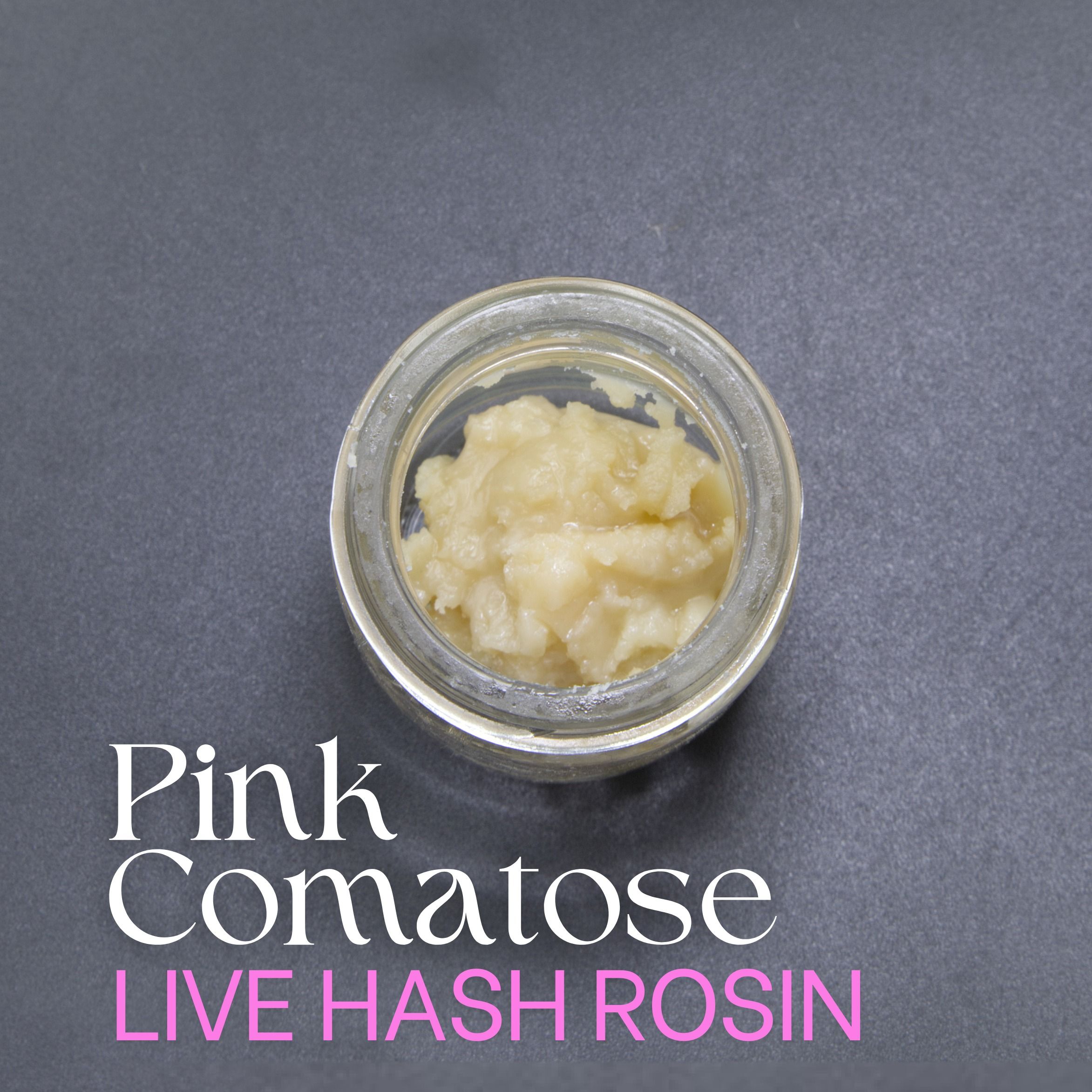 Buy Pink comatose live hash rosin from elephant garden