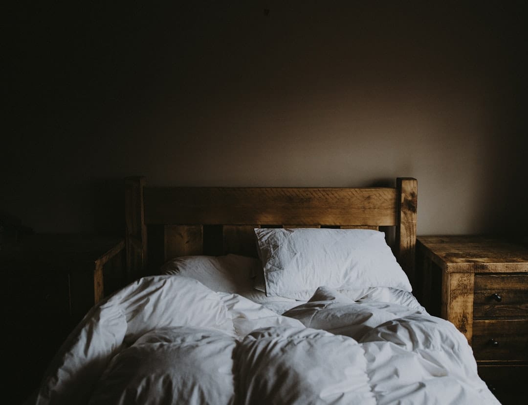 Quiet bedroom representing the nighttime wind-down use of Bubba OG indica