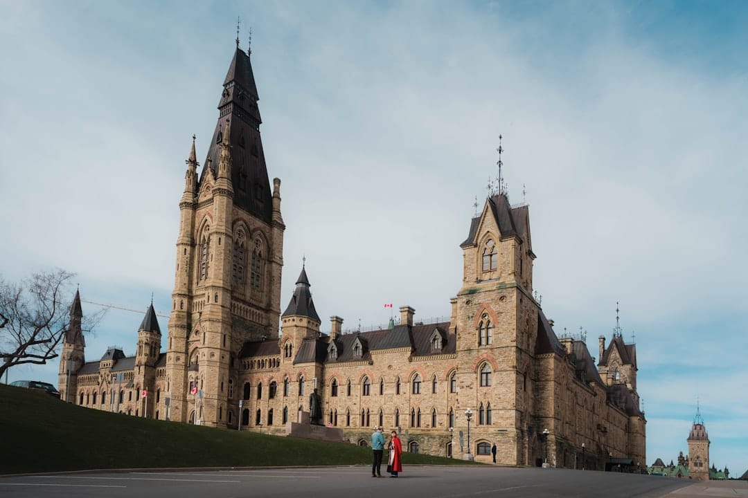 Parliament buildings on Parliament Hill in Ottawa representing the federal regulatory authority over Canadian cannabis