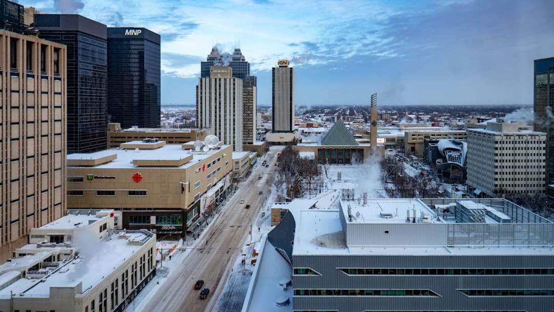 Edmonton Alberta urban street representing cannabis delivery coverage to Spruce Grove and the Tri-Region