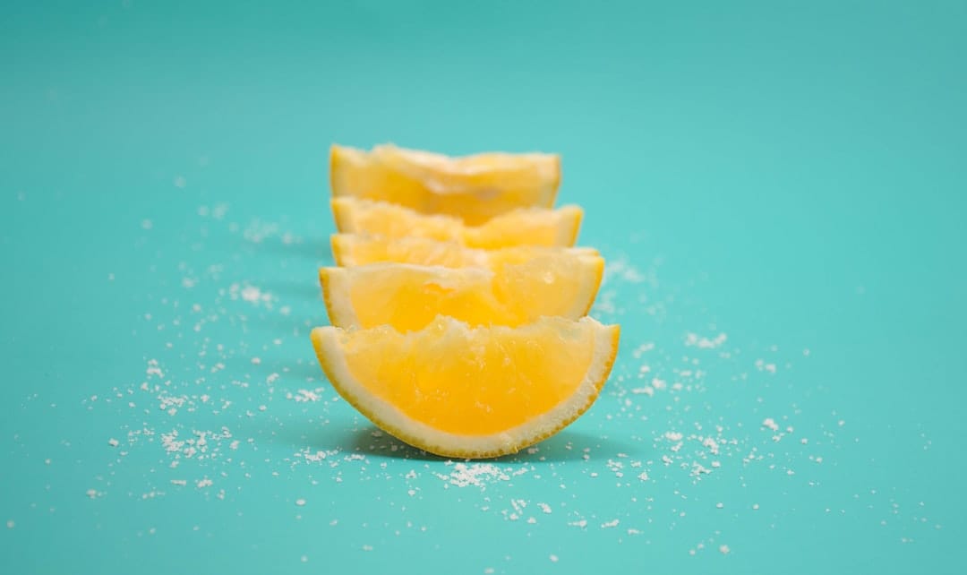 Fresh citrus lemon slices representing the limonene terpene in Motor Breath cannabis