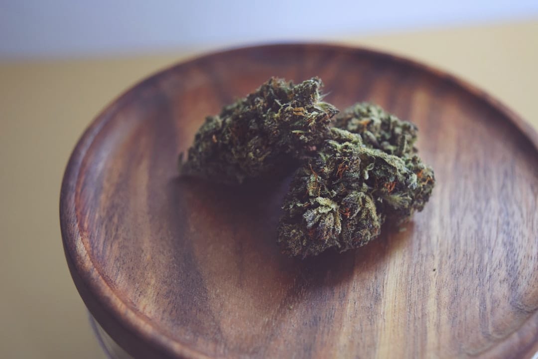 Dense frosty cannabis kush buds representing El Chapo AAA+ indica strain