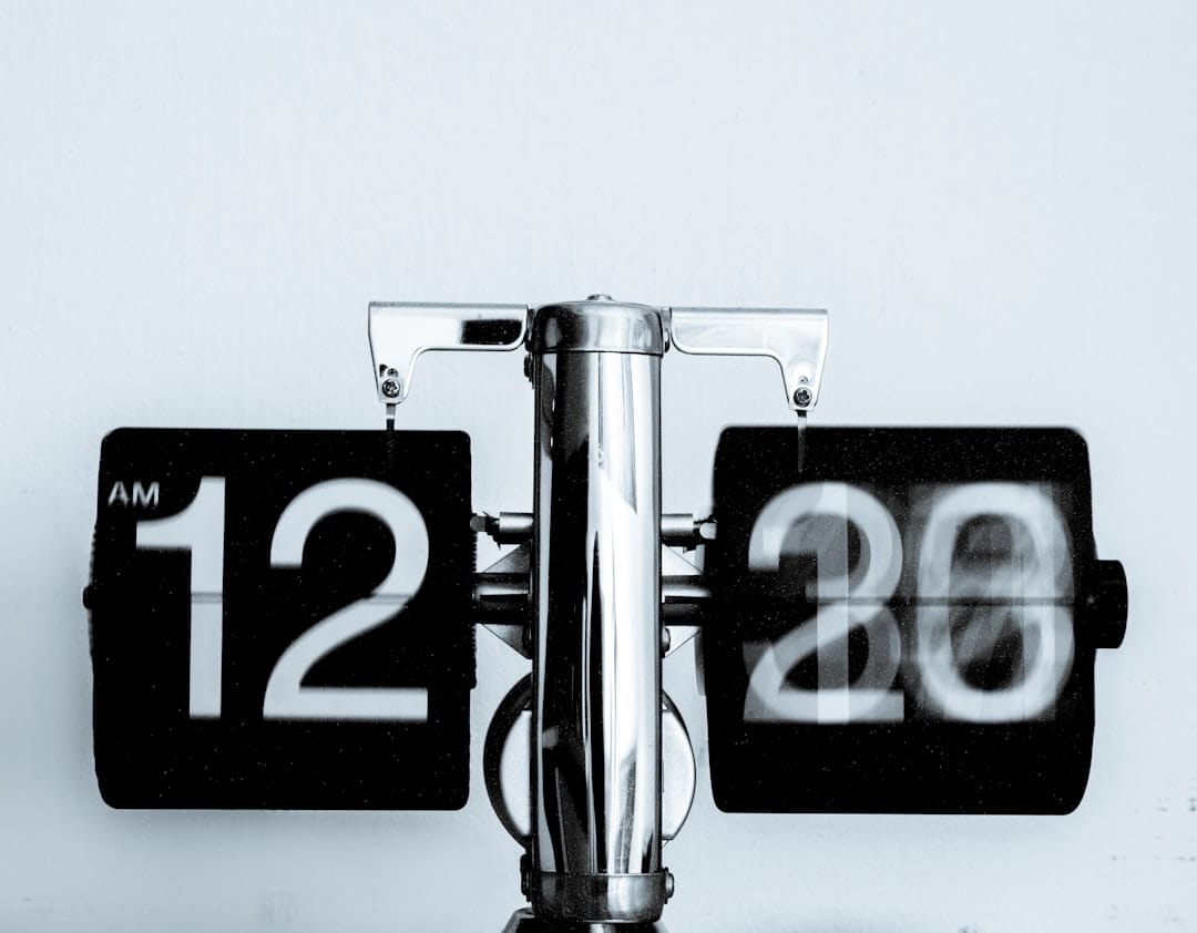 Analog clock showing time patience needed for THC edibles to take effect