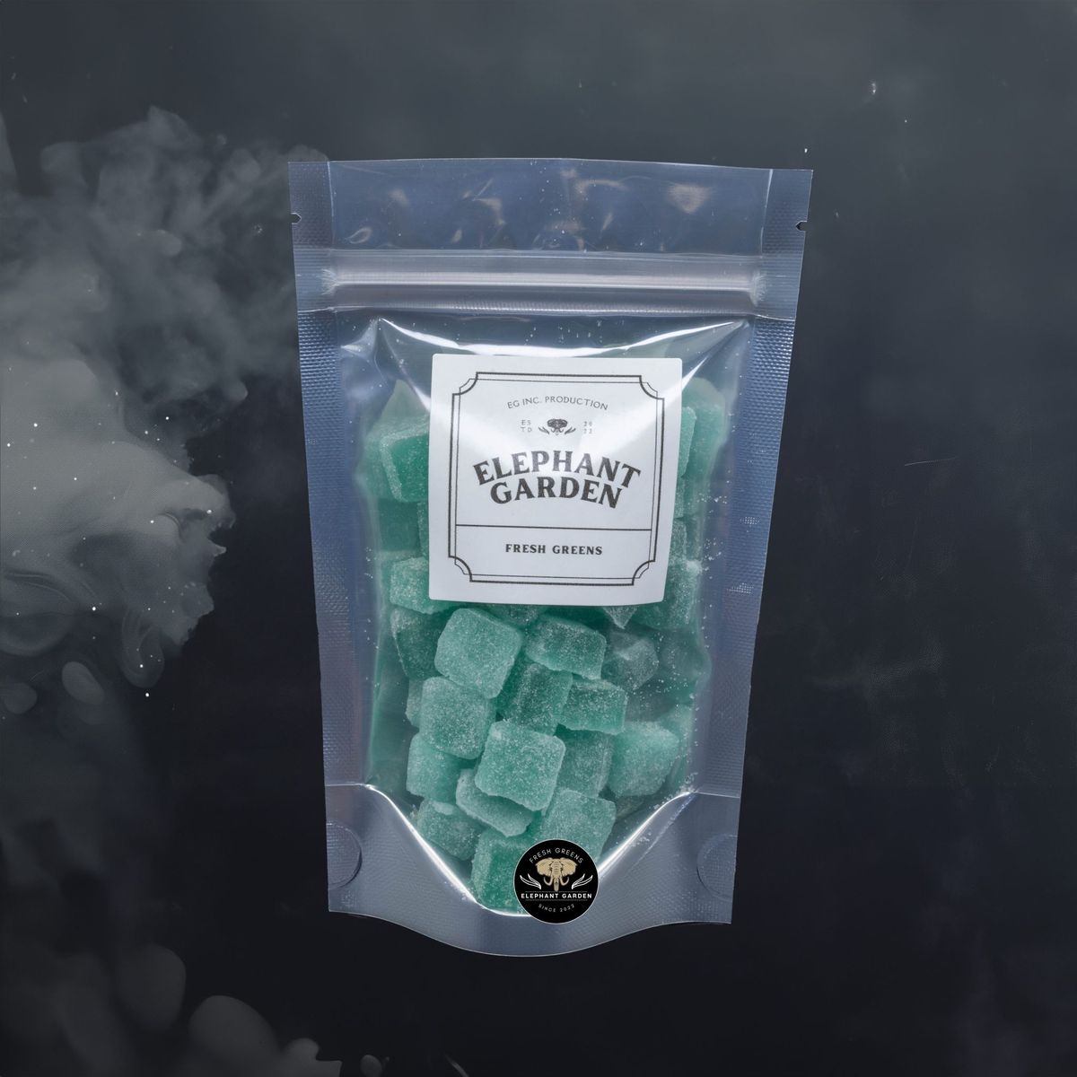 Bulk Edibles - Blue Raspberry - 1500mg THC - 50 x 30mg | Elephant Garden Co