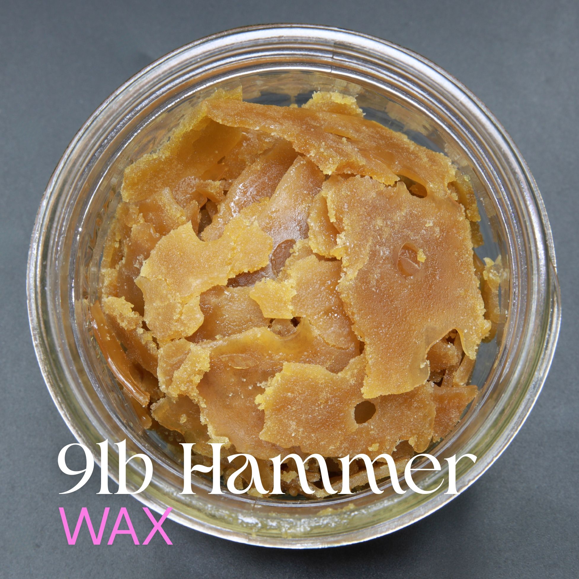 9lb Hammer Wax Indica from Elephant Garden with soft waxy golden texture