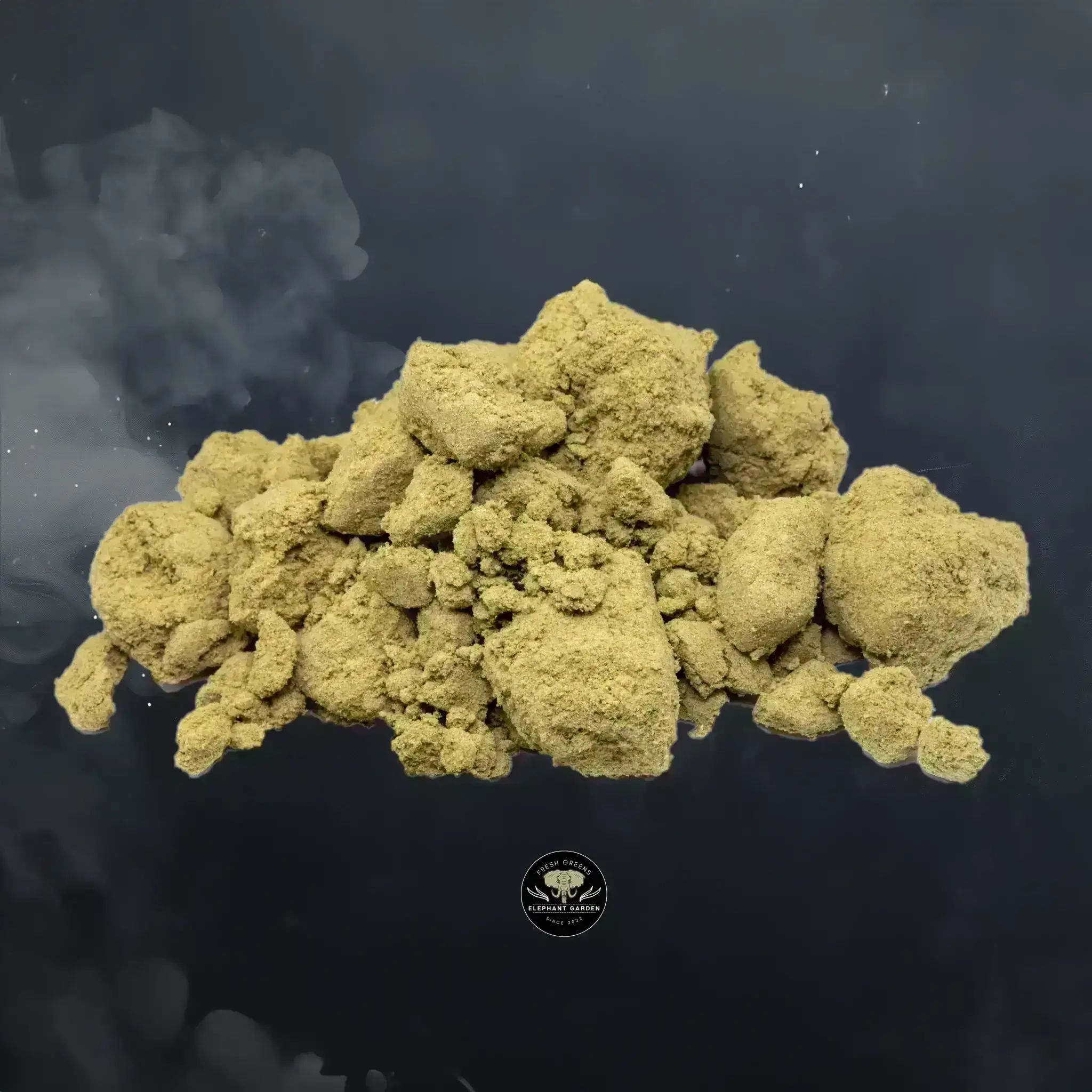 Buy Death Bubba Kief at Elephant Garden Co Weed Dispensary Burn Test 8 7 2024 4