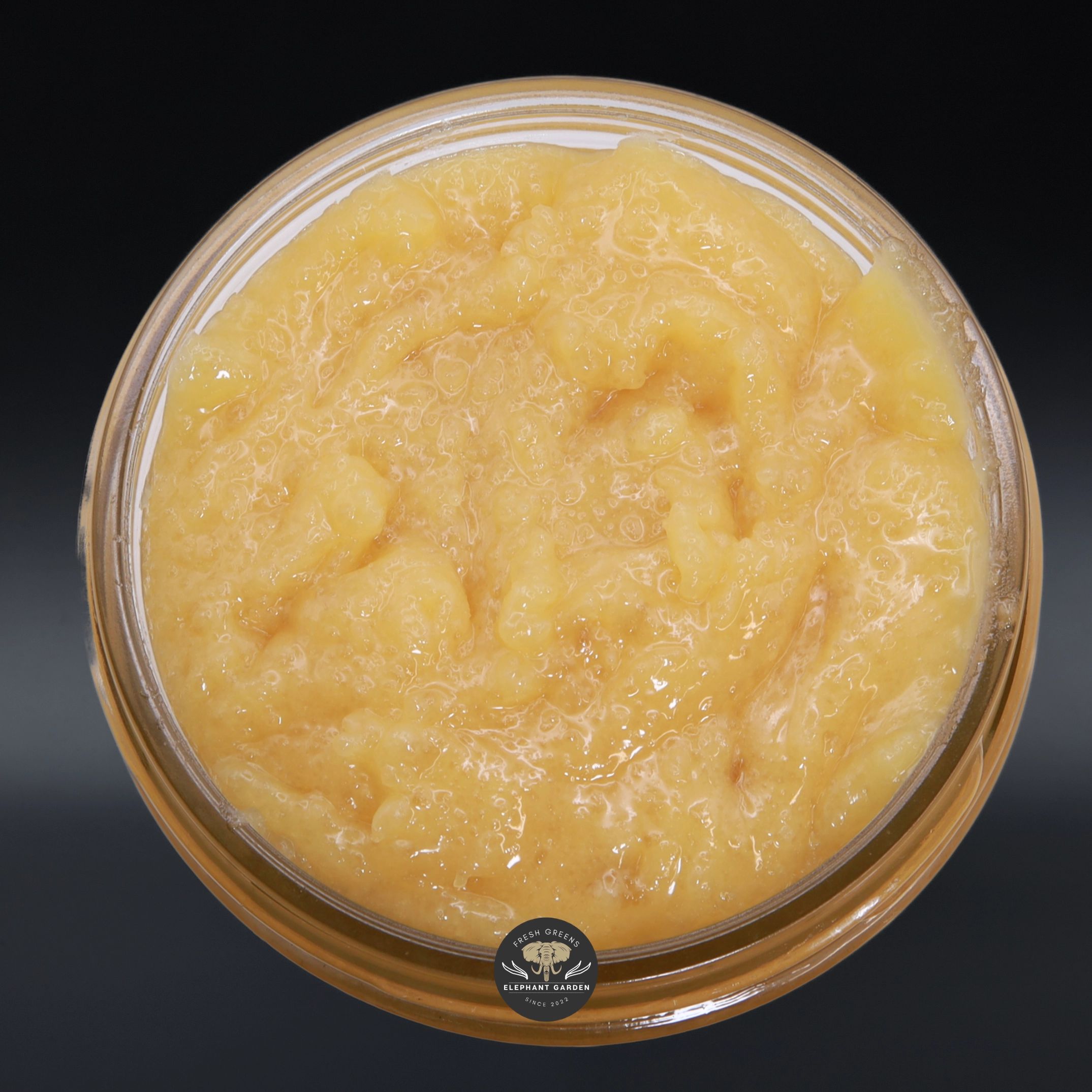 Lemon Meringue Live Resin sativa concentrate, close-up product photo