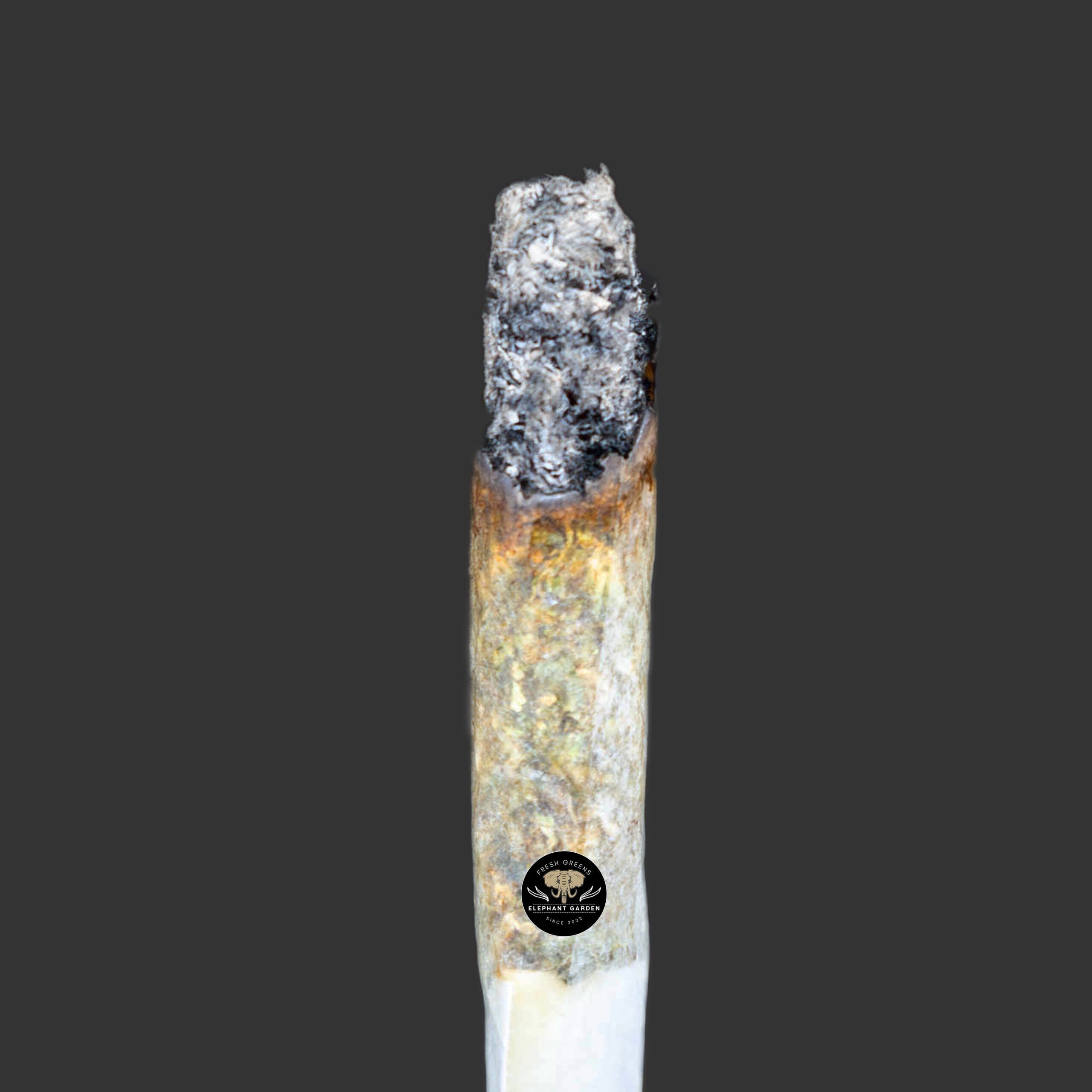 Purple Frost Kush Burn Test