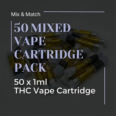 50 pack of mixed vapes from Elephant Garden co.