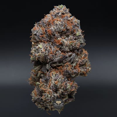Death Ultra indica flower — close-up product photo