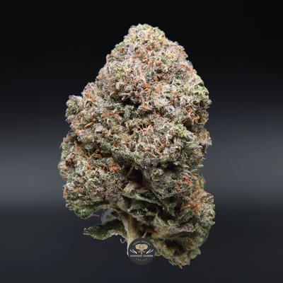 OG Octane indica flower, close-up product photo
