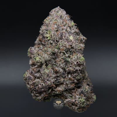 Supreme Death Bubba indica flower — close-up product photo