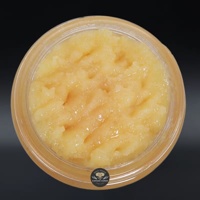 Strawberry Cough Live Resin sativa concentrate, close-up product photo