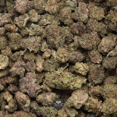 King Bubba Popcorn indica popcorn flower, small buds close-up product photo