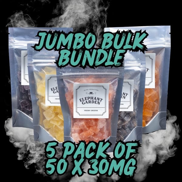 Jumbo Bulk Bundle 5 Pack of 1500mg