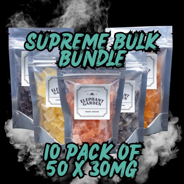 Supreme Bulk Bundle 10 Pack of 750mg