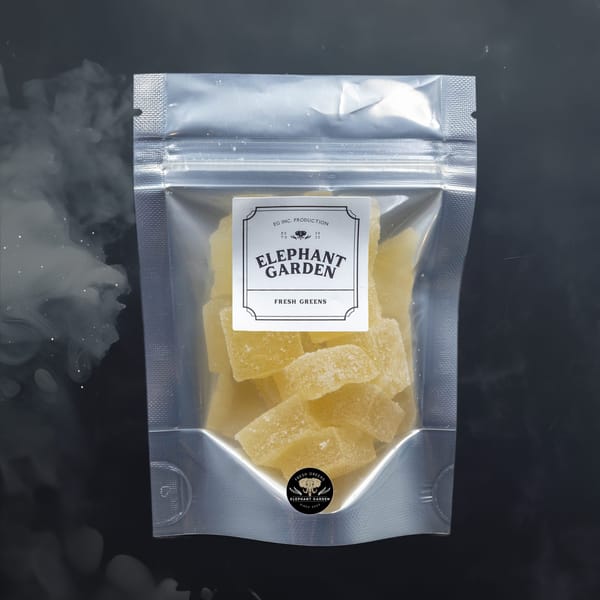 Buy Pina Colada 100mg at Elephant Garden Co Weed Dispensary Burn Test 5 21 2024 2