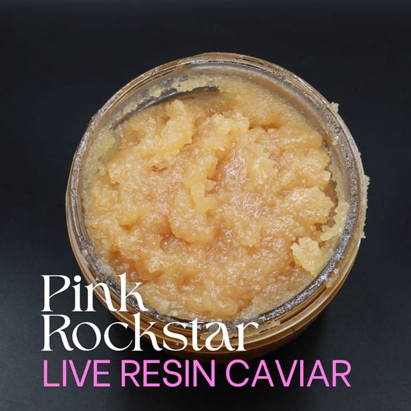 Pink Rockstar live resin caviar from Elephant Garden co. Ships from Canada.