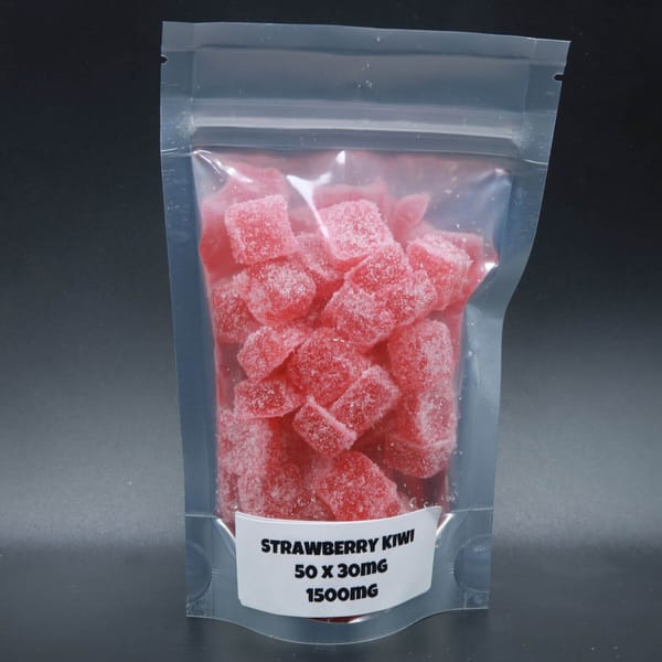 Bulk Edibles 30 Mg 1500 Strawberry Kiwi
