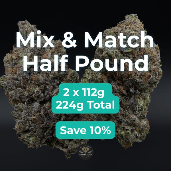 Mix & Match Half Pound Elephant Garden