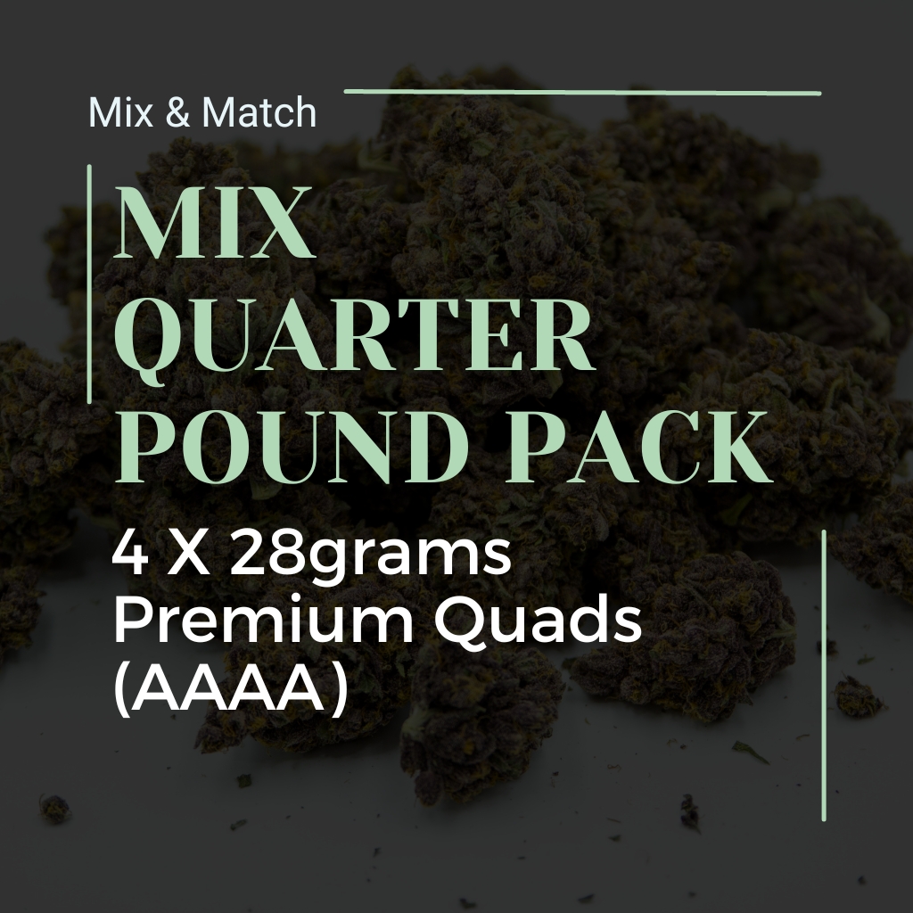 Mixed Quarter Pound Pack At Elephant Garden Co Weed Dispensary