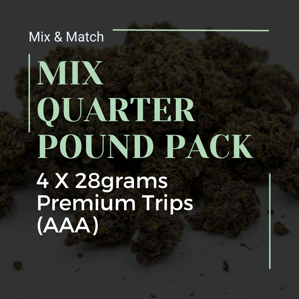 Mixed Quarter Pound Pack AAA At Elephant Garden Co Weed Dispensary