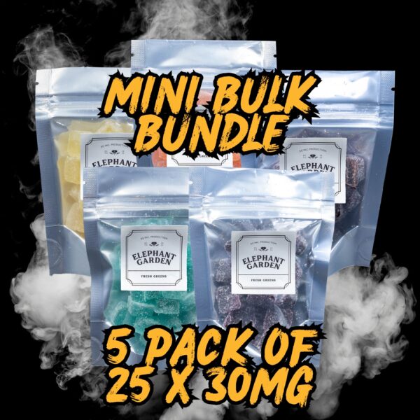 Mini Bulk Bundle 5 Pack of 750mg