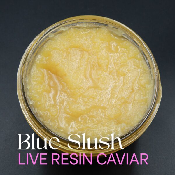 Blue Slush live resin caviar from Elephant Garden Co